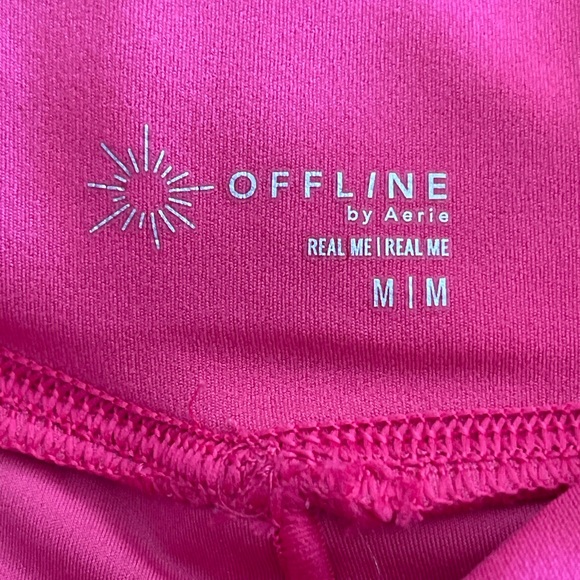 Aerie set of 3 Active Skorts Set - Pink, Blue, Orange size M - Picture 2 of 7